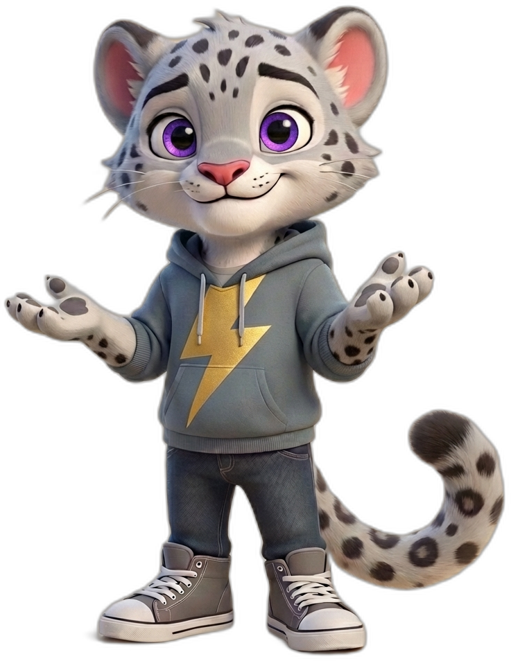 Tashi the snow leopard